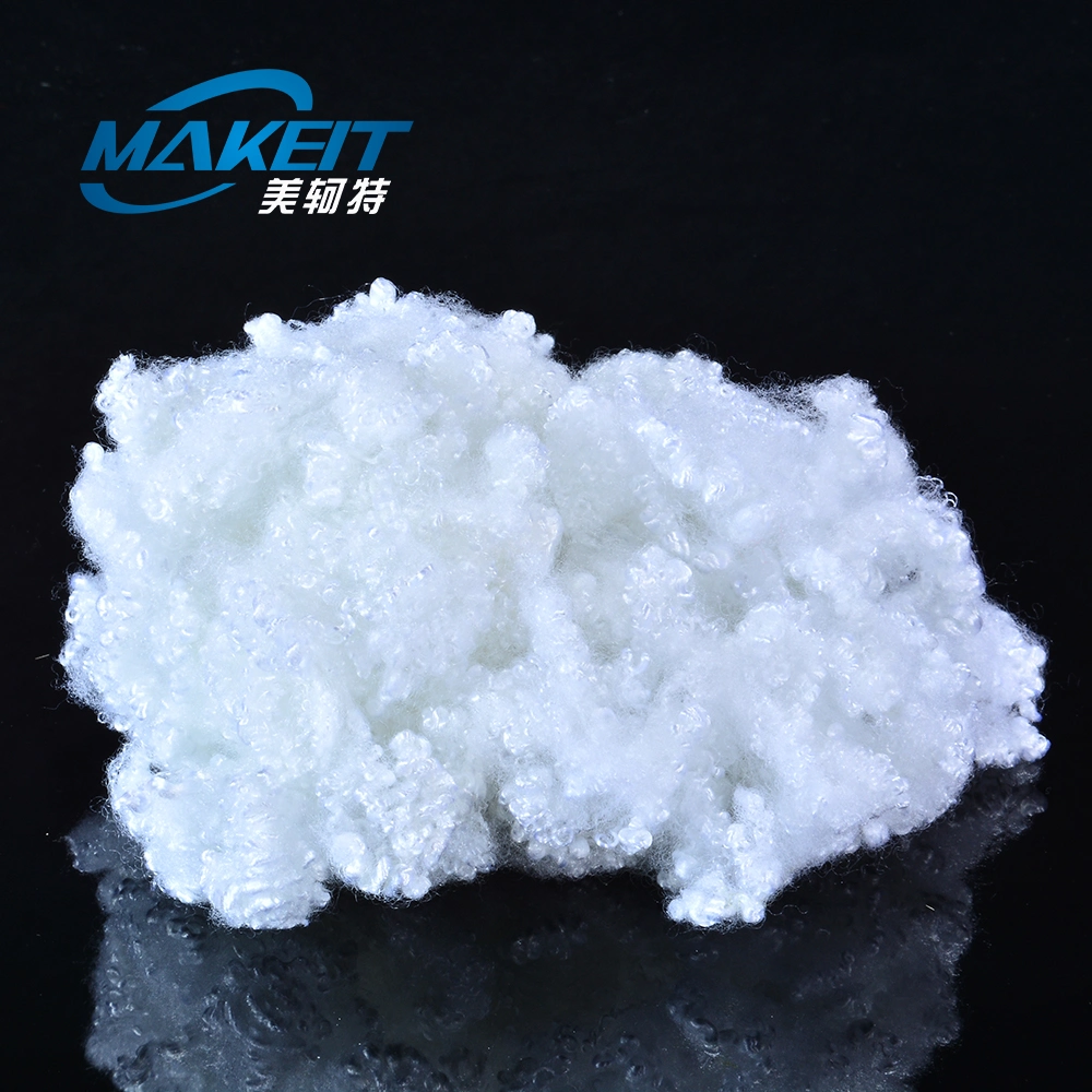 Virgin or Recycled Hollow Conjugate Siliconized Polyester Staple Fiber