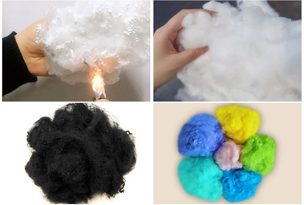 Es PE/Pet Bico Colored Fiber for Hygiene Industry