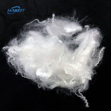 100% Virgin Solid Polyester Staple Fiber Siliconized for Stuffing