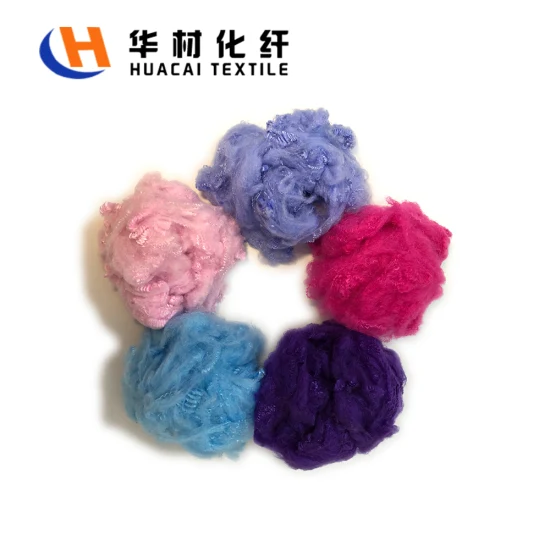 Polyester Staple Fiber Recycled Polyester Fiber Synthetic Fibers