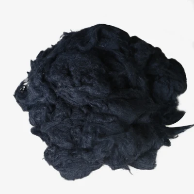 Nylon 6 Staple Fiber in Black